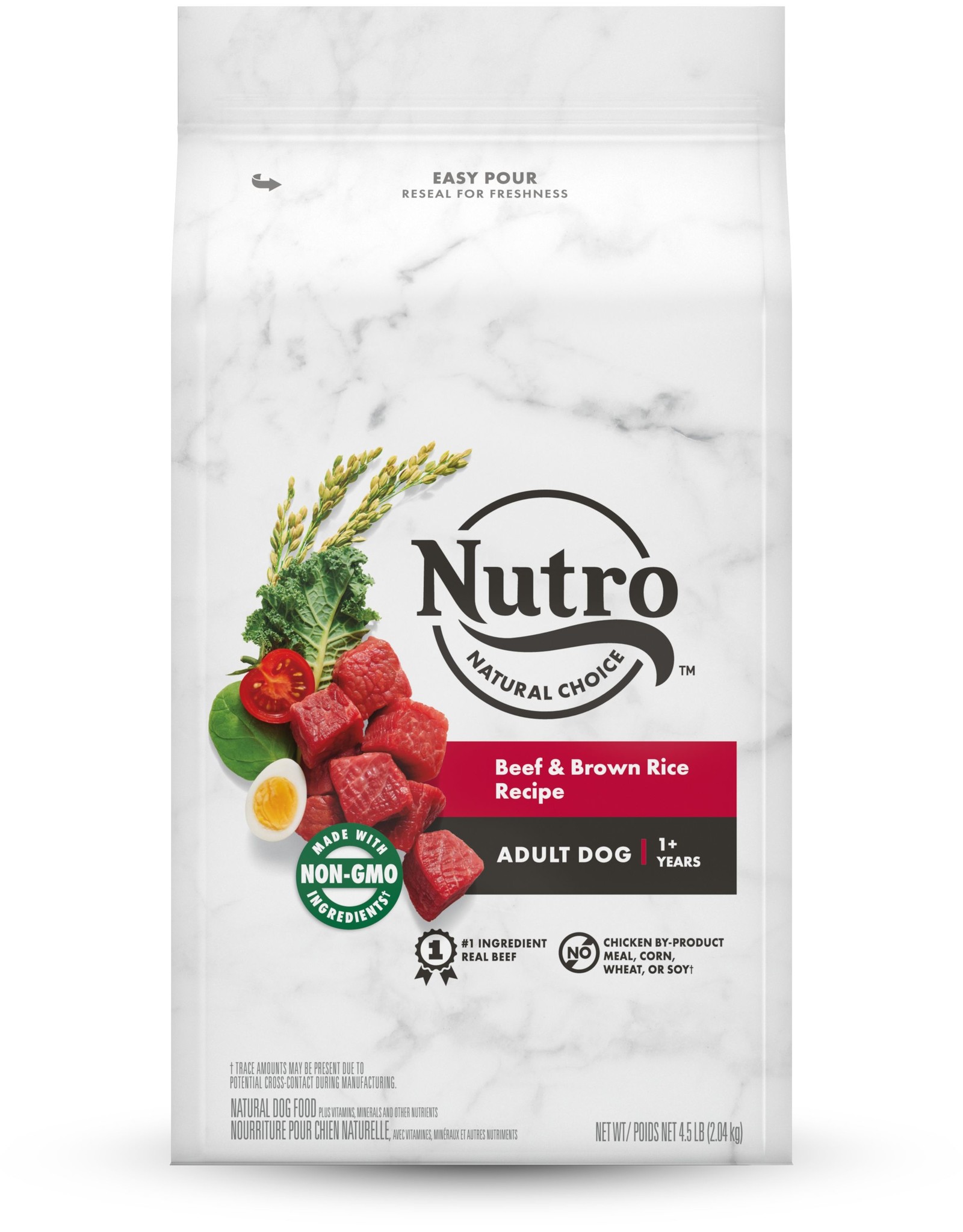 NUTRO PRODUCTS  INC. NUTRO NATURAL CHOICE BEEF & RICE 4LBS