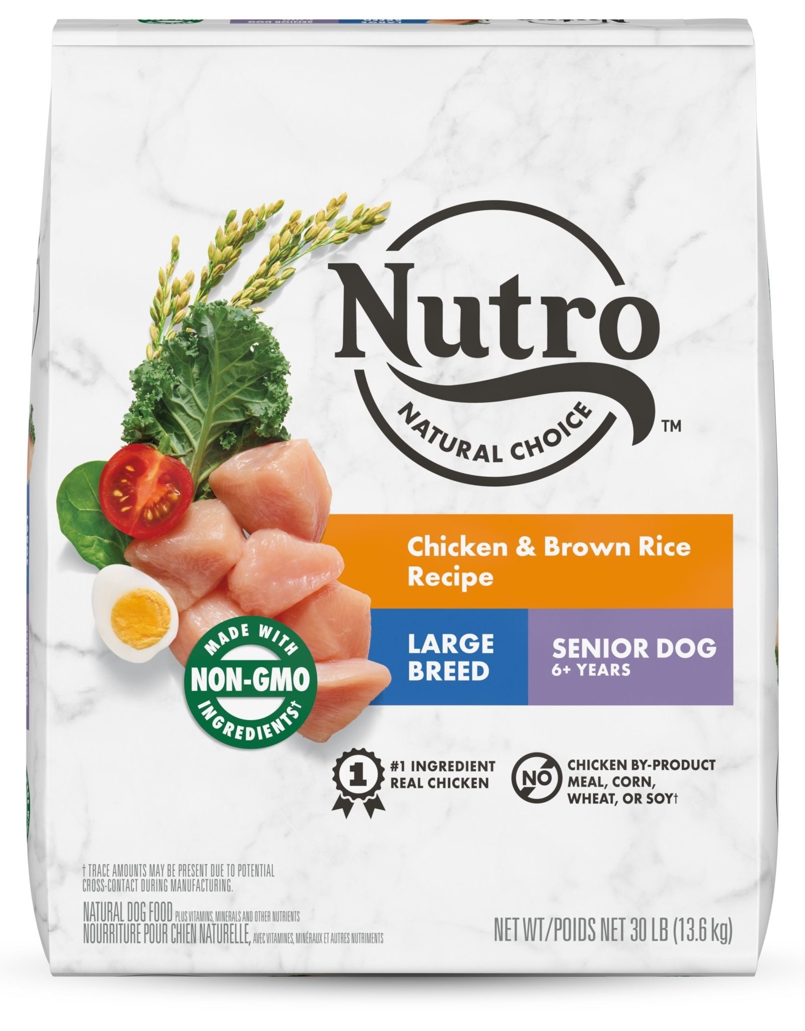 NUTRO PRODUCTS  INC. NUTRO NATURAL CHOICE DOG LARGE BREED SENIOR 30LBS