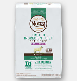 NUTRO PRODUCTS  INC. NUTRO DOG ADULT LID LAMB & SWEET POTATO SMALL BITES 22LBS