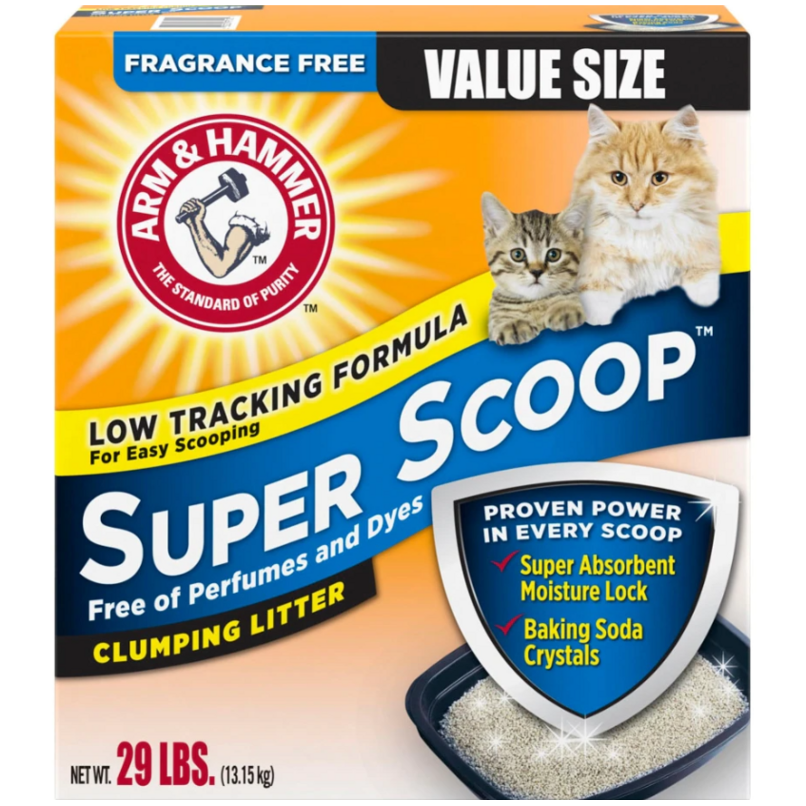 Arm & Hammer Arm & Hammer Super Scoop Clumping Litter - 29 lb