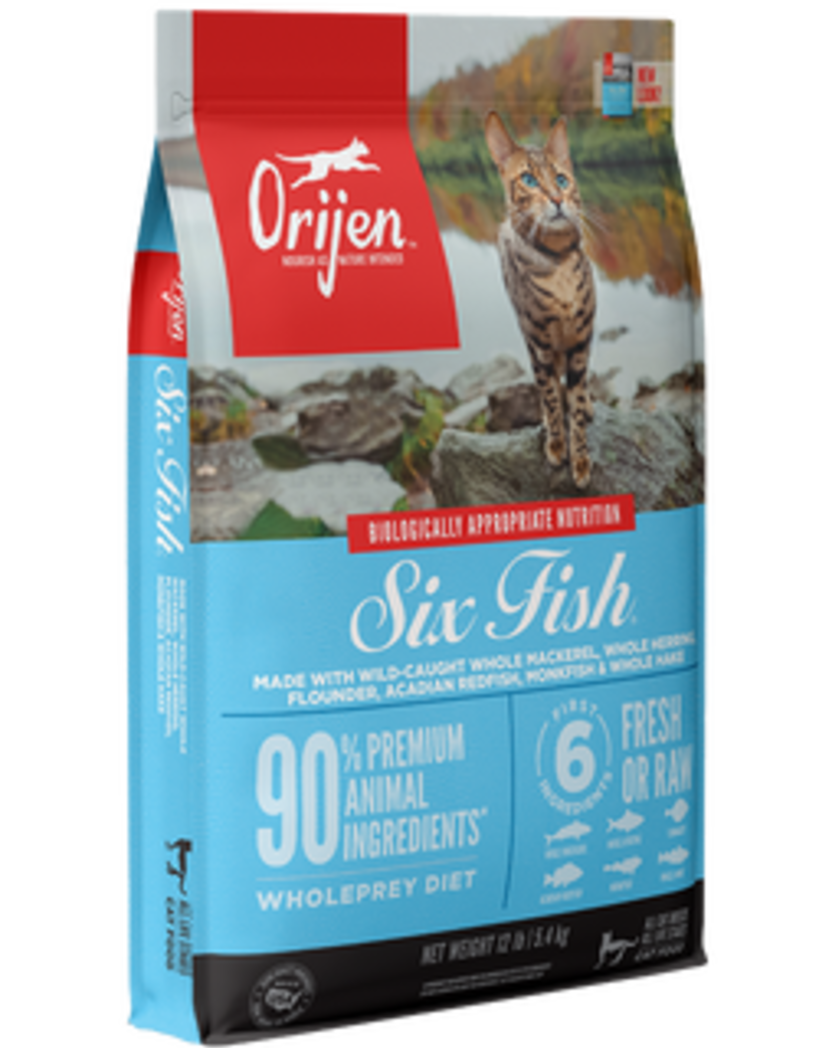 CHAMPION PET FOOD ORIJEN CAT SIX FISH 12LBS