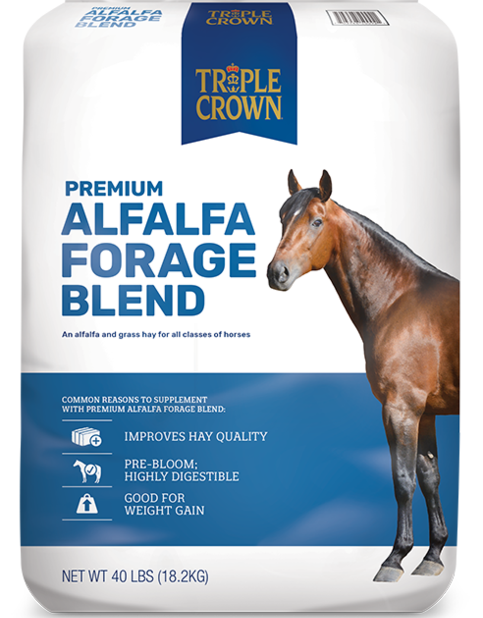 Triple Crown Triple Crown Alfalfa Forage - 40 lb