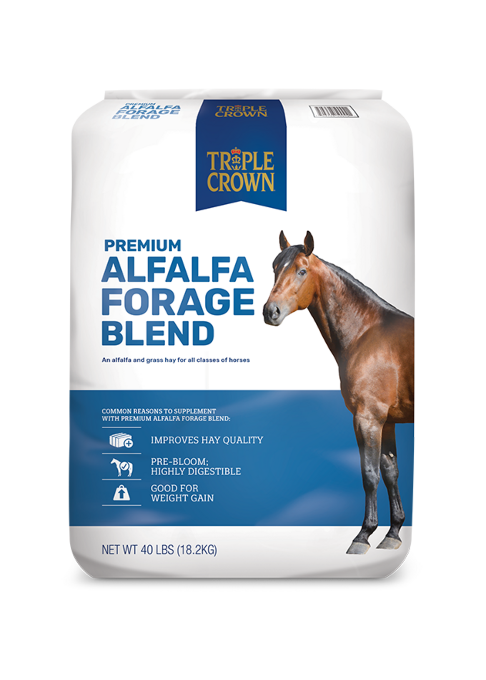 Triple Crown Triple Crown Alfalfa Forage - 40 lb