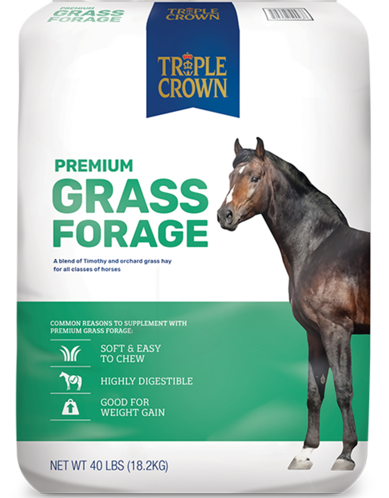 Triple Crown Triple Crown Grass Forage - 40 lb