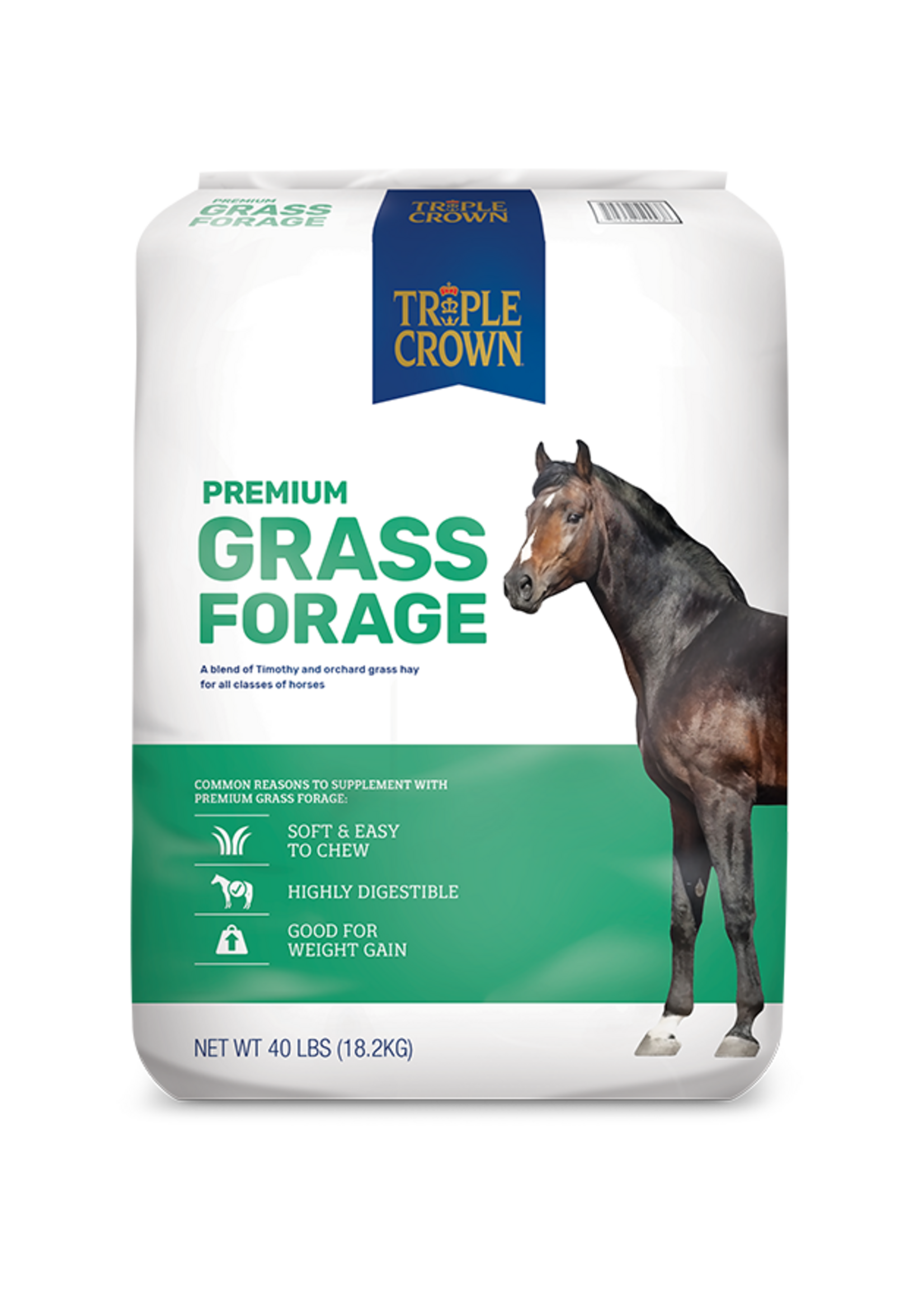 Triple Crown Triple Crown Grass Forage - 40 lb
