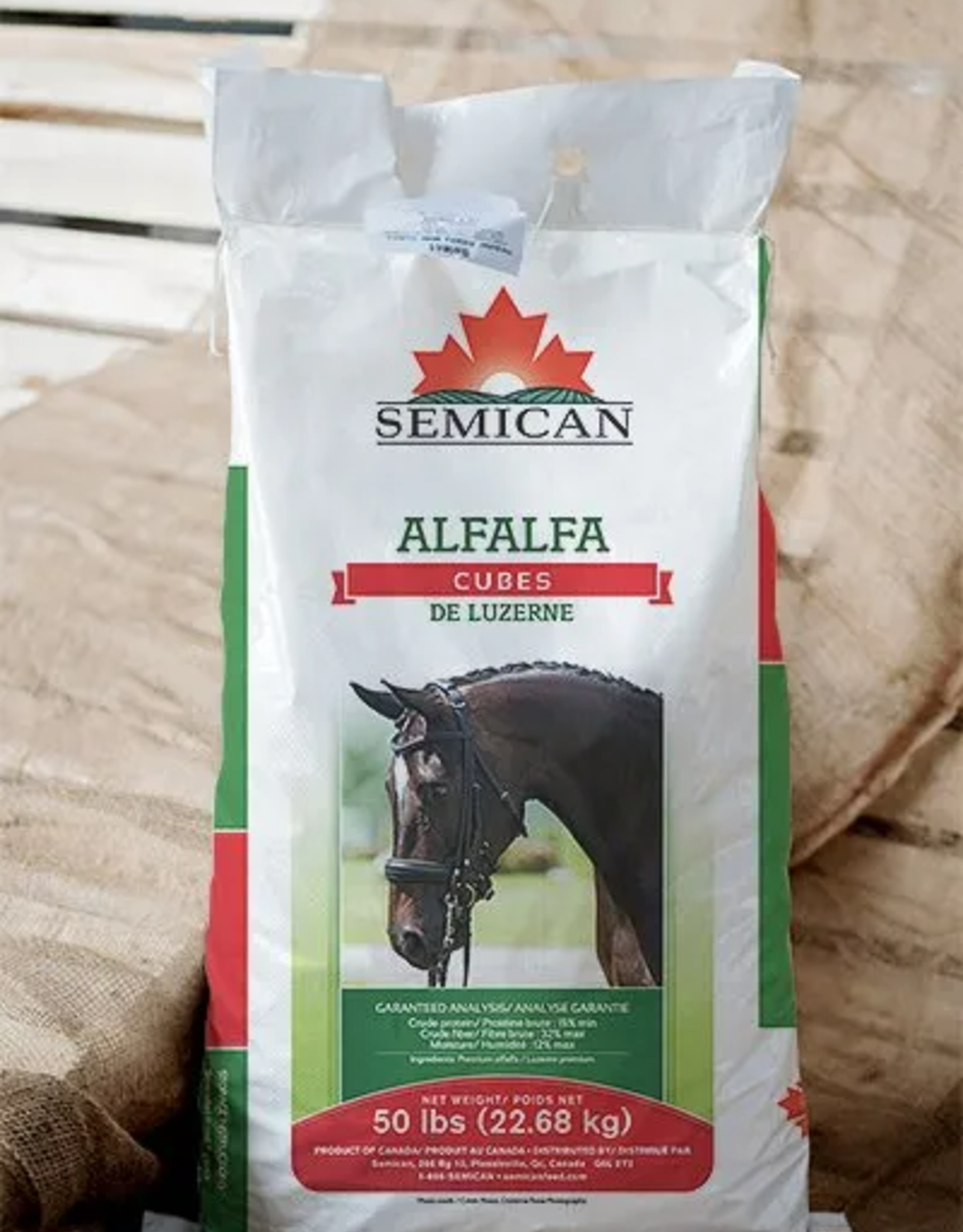 Semican ALFALFA HAY CUBES 50LBS