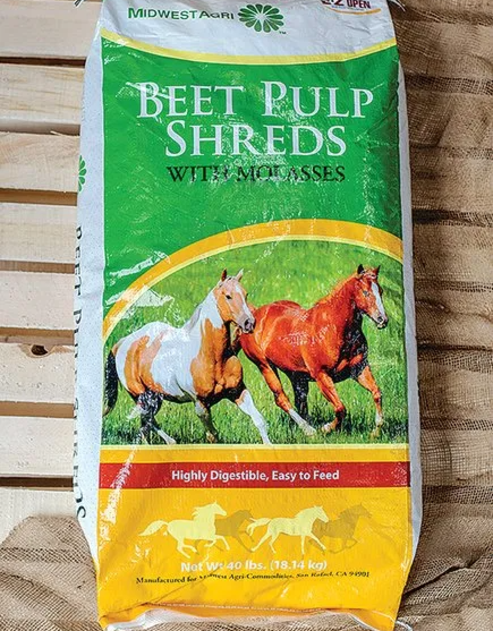 BEET PULP WITH MOLASSES 40LBS