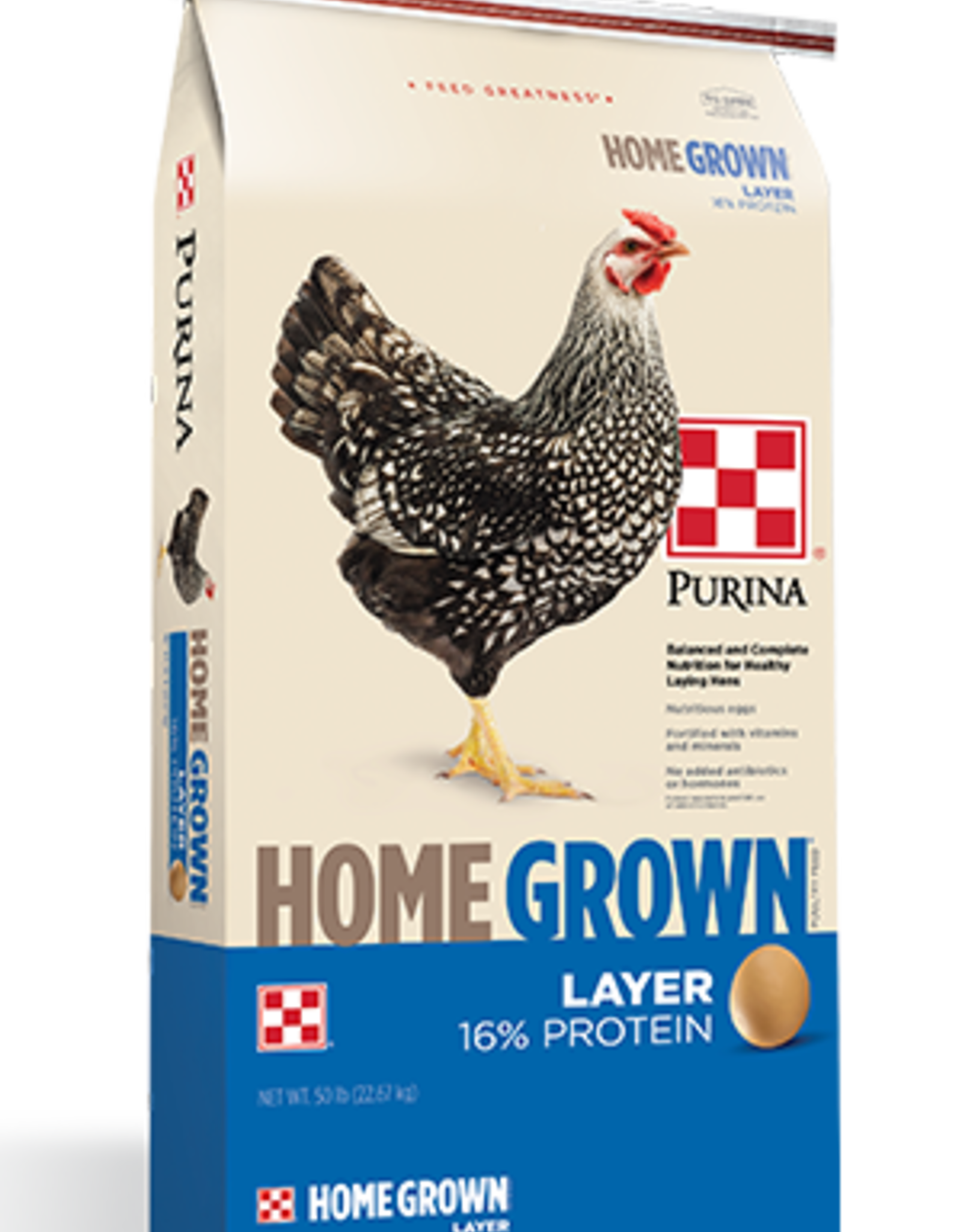 Purina Mills HOME GROWN LAYER CRUMBLES 50LBS