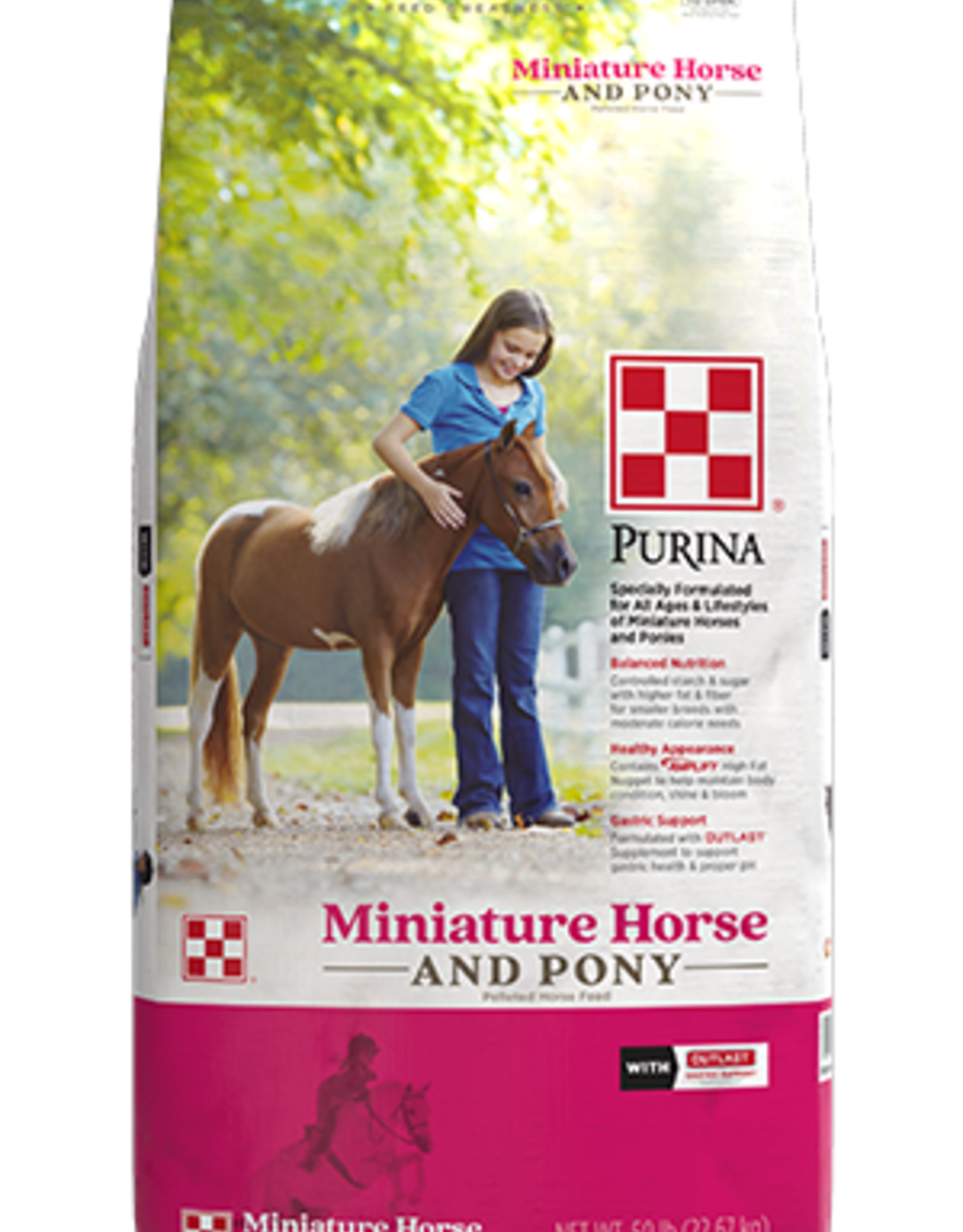 PURINA MILLS, INC. PURINA MINIATURE HORSE & PONY 50LBS