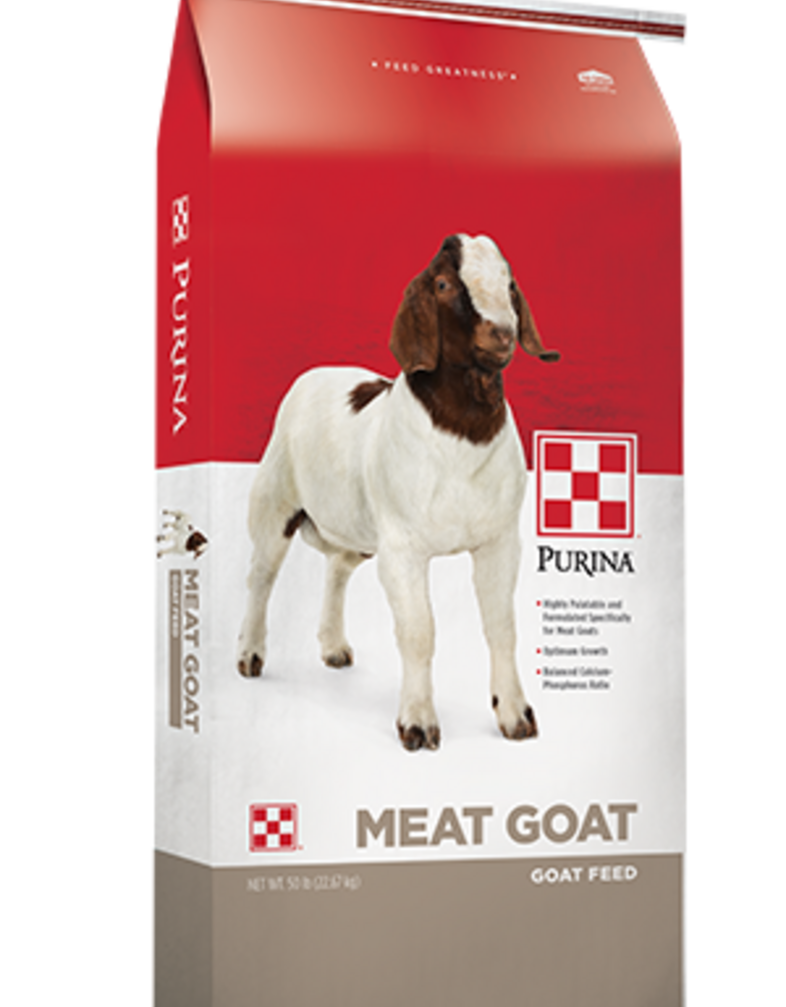 Purina Mills PURINA MEAT GOAT GROWER MEDICATED 50 LBS