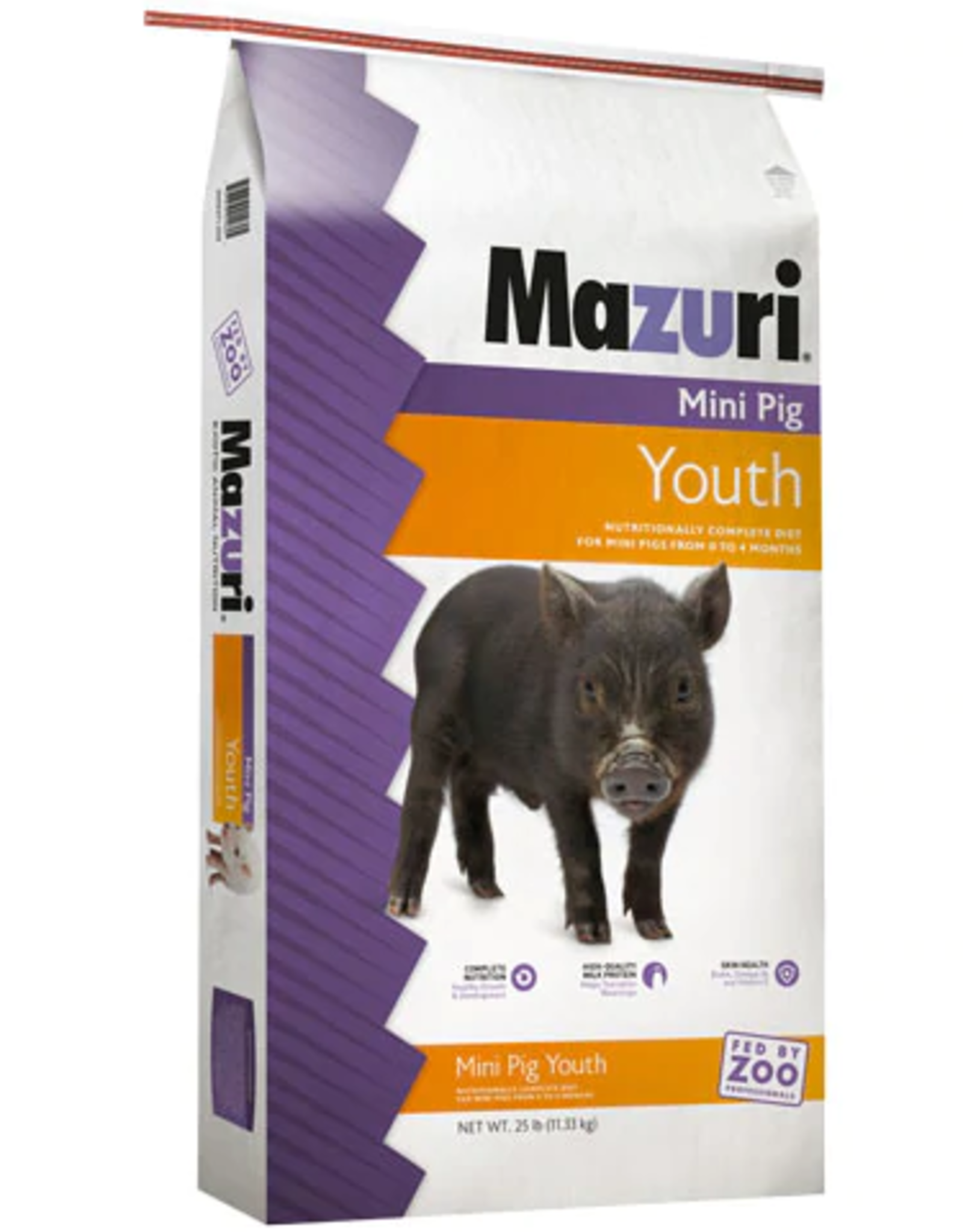 PURINA MILLS, INC. MAZURI MINI PIG YOUTH (UP 4 MONTHS) 25LBS