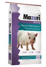 PURINA MILLS, INC. MAZURI MINI PIG MATURE MAINTENANCE (ELDER) 1.5/3YR AND UP 25LBS