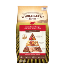 Merrick WHOLE EARTH FARMS GRAIN FREE PORK BEEF & LAMB 25LBS