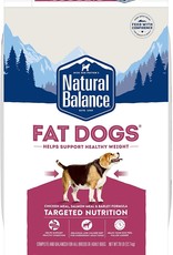 Natural Balance NATURAL BALANCE FAT DOGS LOW CALORIE 24 LBS