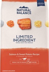 Natural Balance NATURAL BALANCE DOG GRAIN FREE LID SALMON & SWEET POTATO 4.5LBS