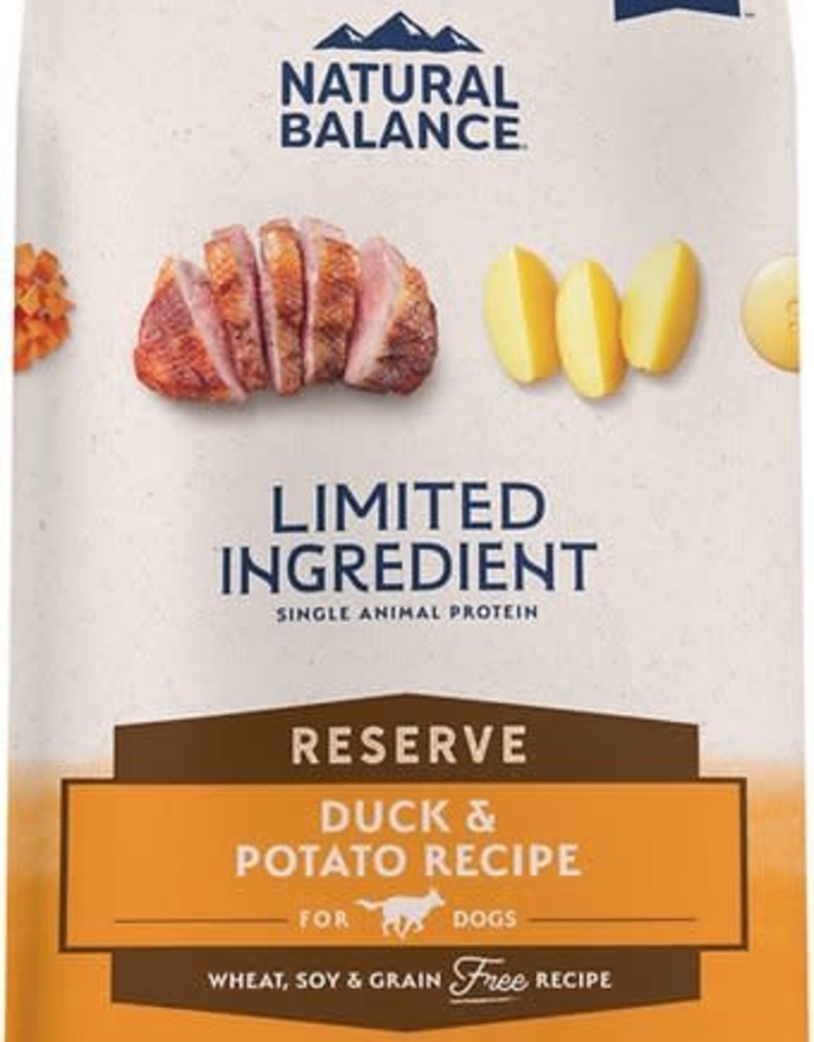 Natural Balance NATURAL BALANCE DOG GRAIN FREE LID DUCK & POTATO 24LBS