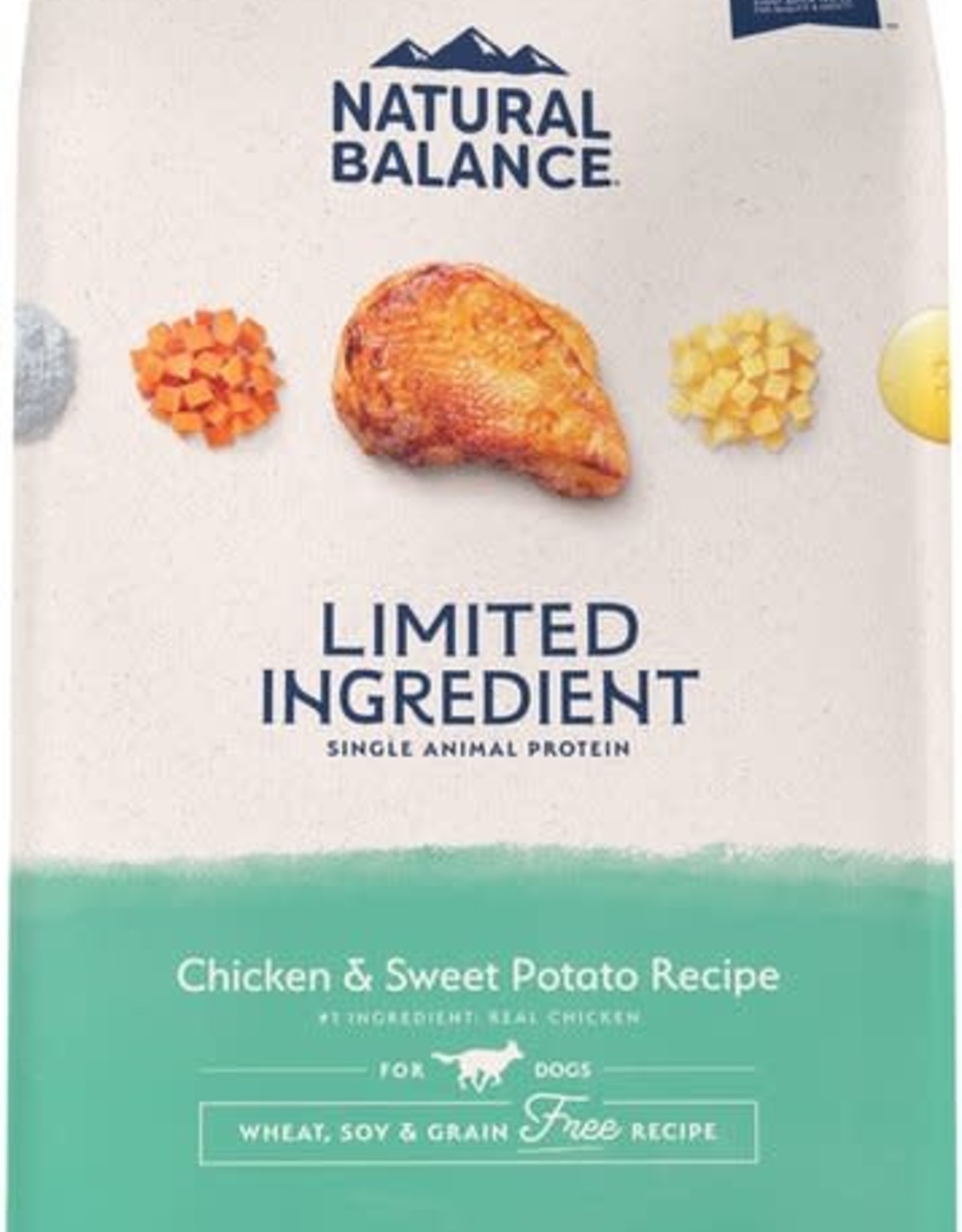 Natural Balance NATURAL BALANCE DOG GRAIN FREE LID CHICKEN & SWEET POTATO 24LBS