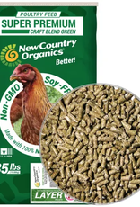 NEW COUNTRY ORGANICS NEW COUNTRY ORGANICS CORN FREE LAYER PELLETS 35LB