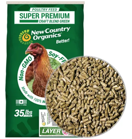 NEW COUNTRY ORGANICS NEW COUNTRY ORGANICS CORN FREE LAYER PELLETS 35LB