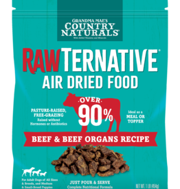 Grandma Mae's Grandma Mae's Country Naturals RawTernative Air Dried Dog Food Beef 1 lb