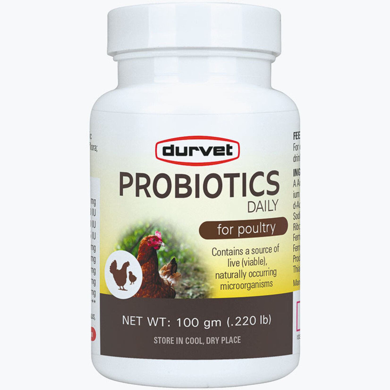 Durvet Durvet Probiotic Daily Feed Supplement for Poultry