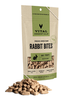 VITAL ESSENTIALS VITAL ESSENTIALS DOG FREEZE-DRIED TREAT BITES RABBIT 2OZ