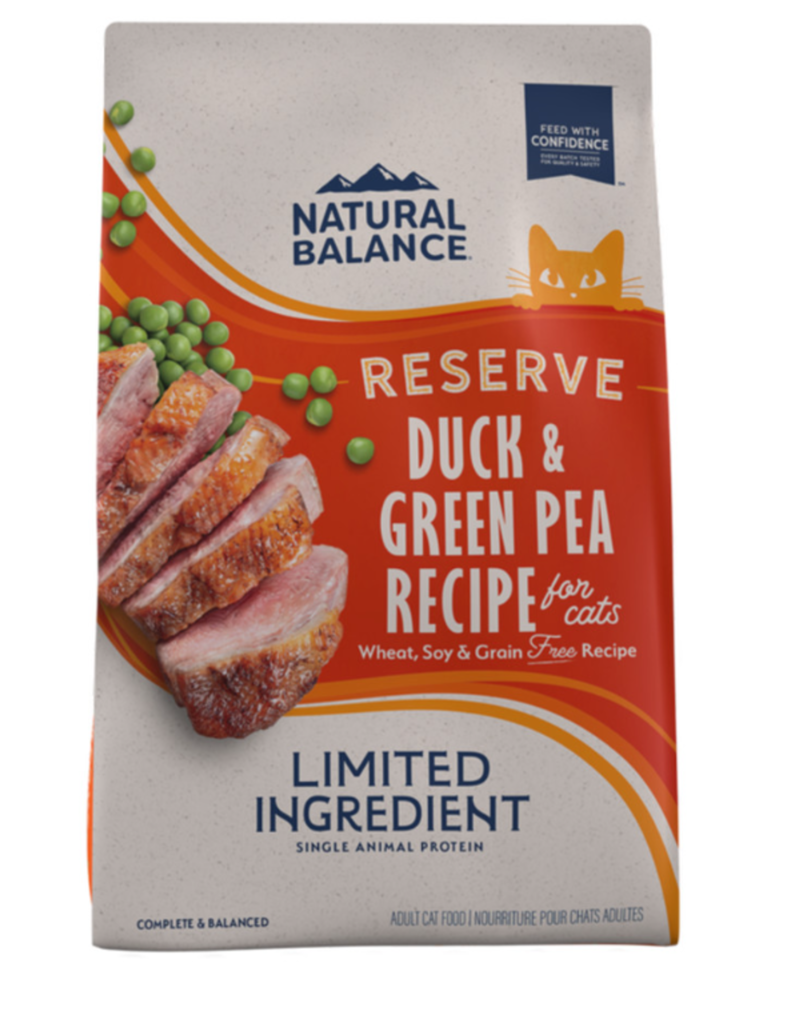 Natural Balance NATURAL BALANCE CAT GREEN PEA & DUCK 5LBS