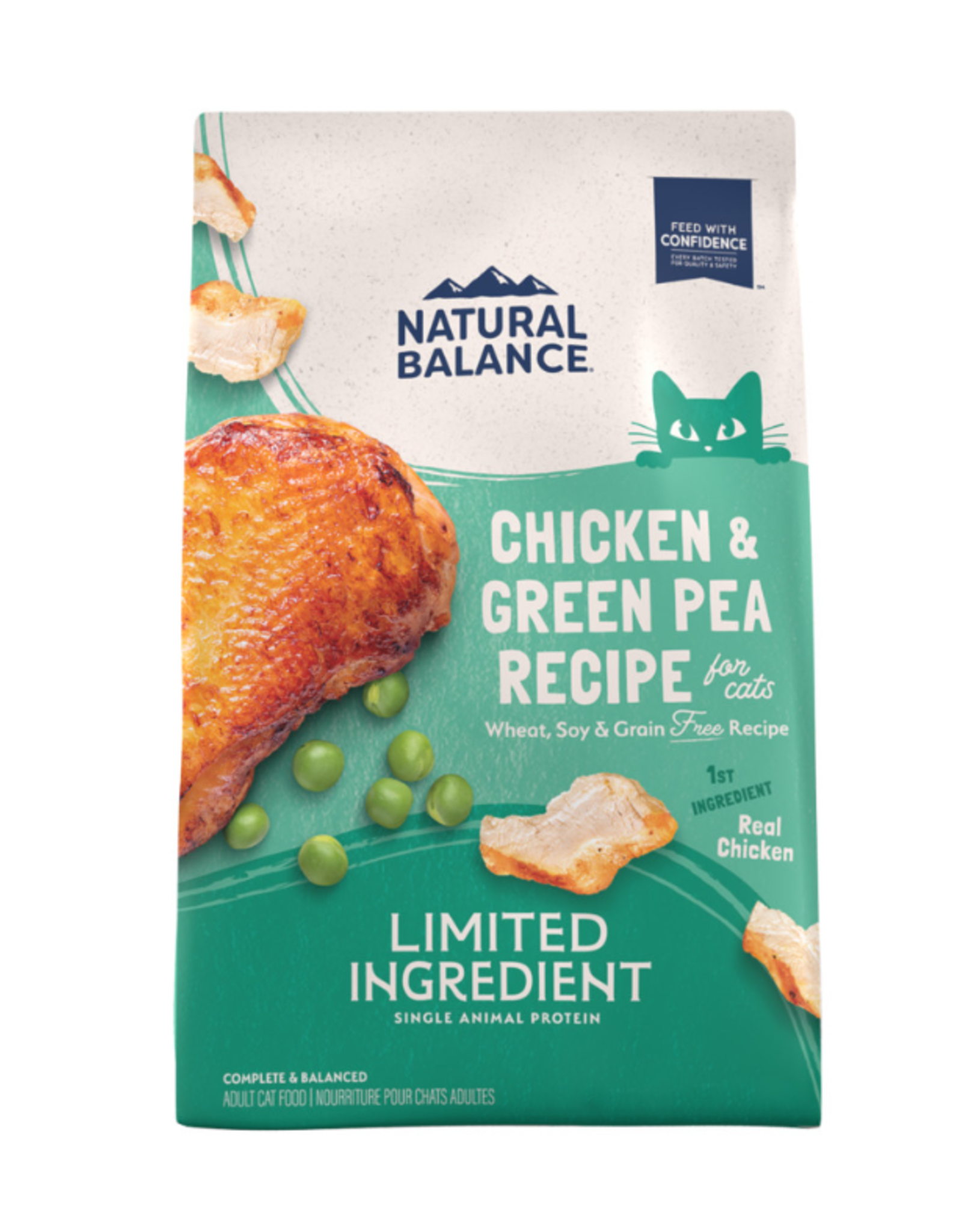 Natural Balance NATURAL BALANCE CAT GREEN PEA & CHICKEN 5LBS