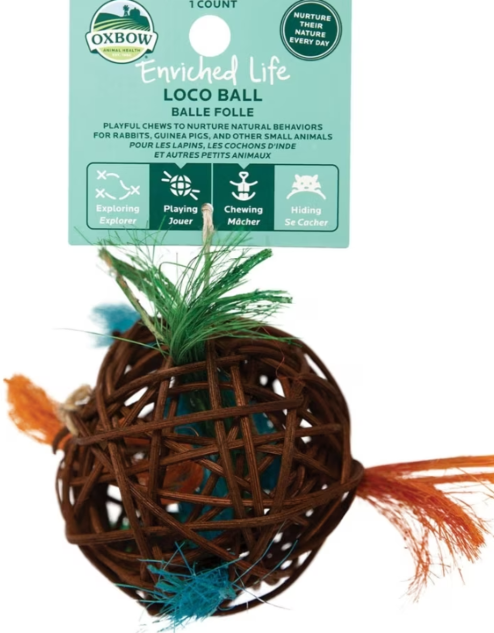 OXBOW PET PRODUCTS OXBOW TOY LOCO BALL