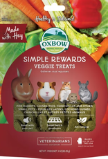 OXBOW PET PRODUCTS OXBOW SIMPLE REWARD VEGGIE TREATS 3OZ