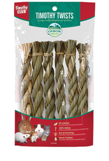 Oxbow Oxbow Timothy CLUB Timothy Hay Twists Small Animal Treat