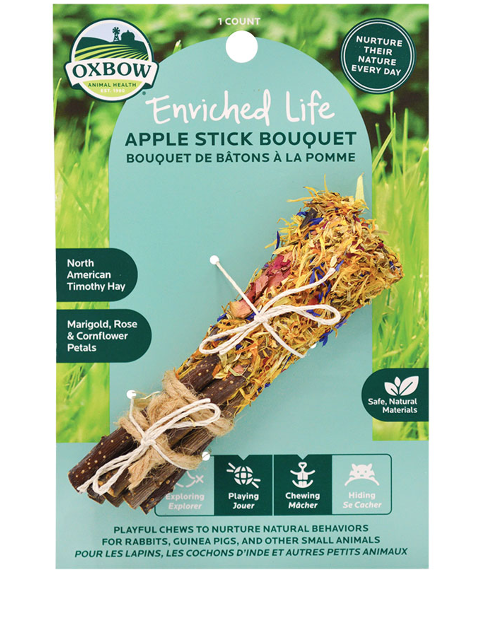 Oxbow OXBOW TOY APPLE STICK BOUQUET