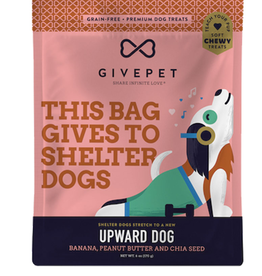 GIVE PET LLC GIVEPET DOG GRAIN FREE UPWARD DOG 6OZ