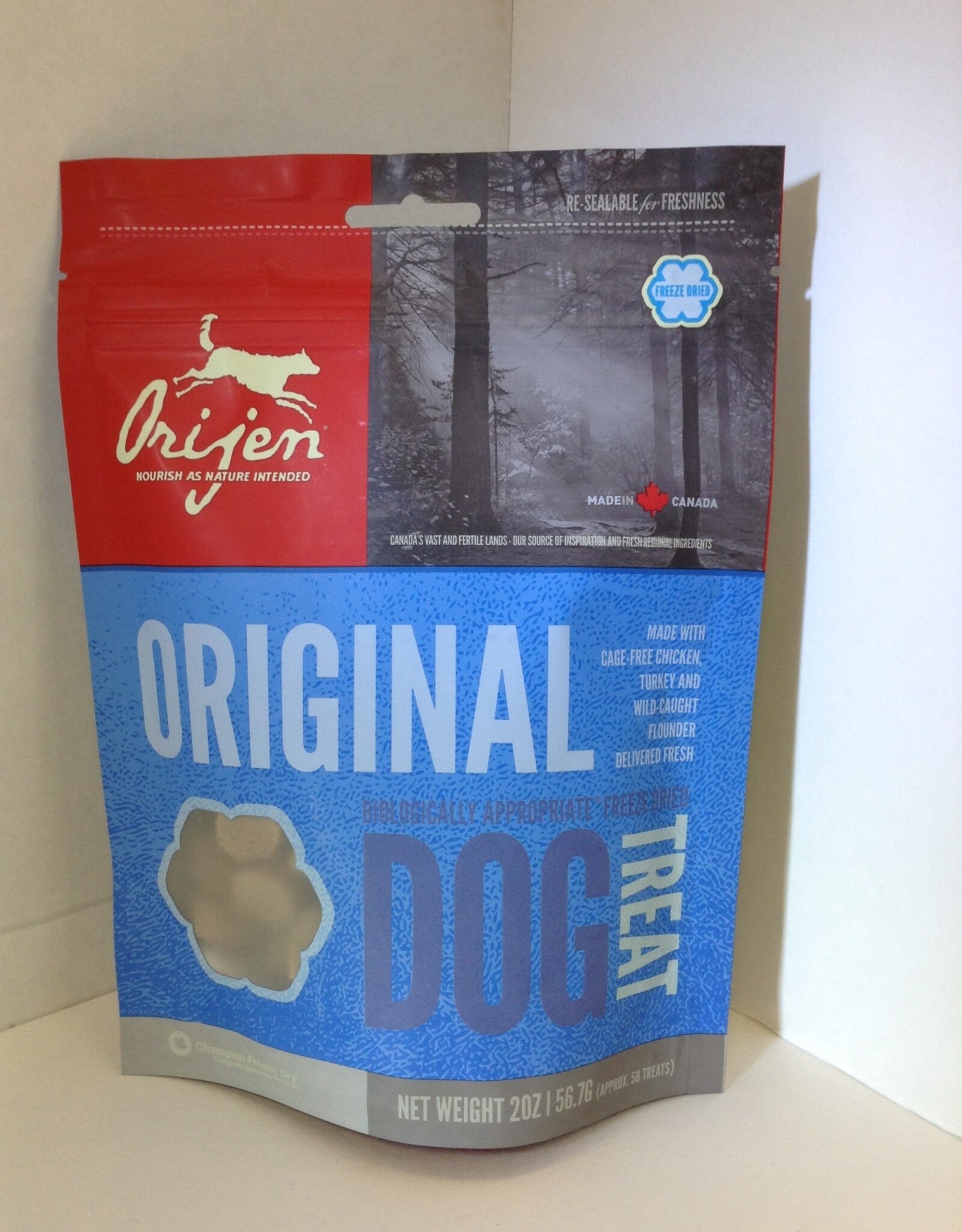 CHAMPION PET FOOD ORIJEN Freeze Dried Original Dog Treats - 1.5 Oz