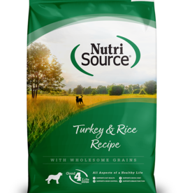 NUTRISOURCE NUTRISOURCE DOG TURKEY & RICE 26LB