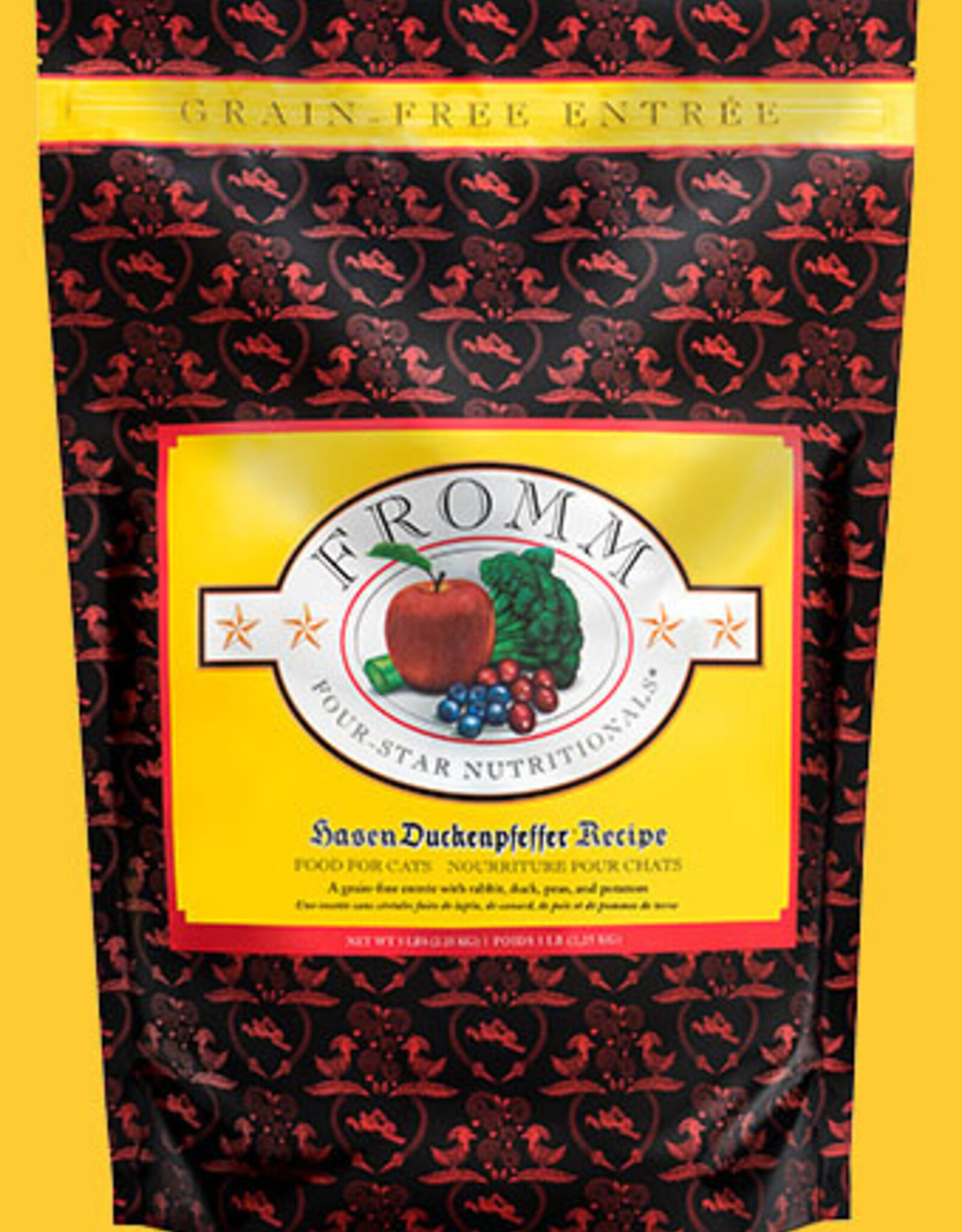 Fromm Fromm Four Star Hasen Duckenpfeffer Grain Free Recipe Dry Cat Food - 10 Lb Bag