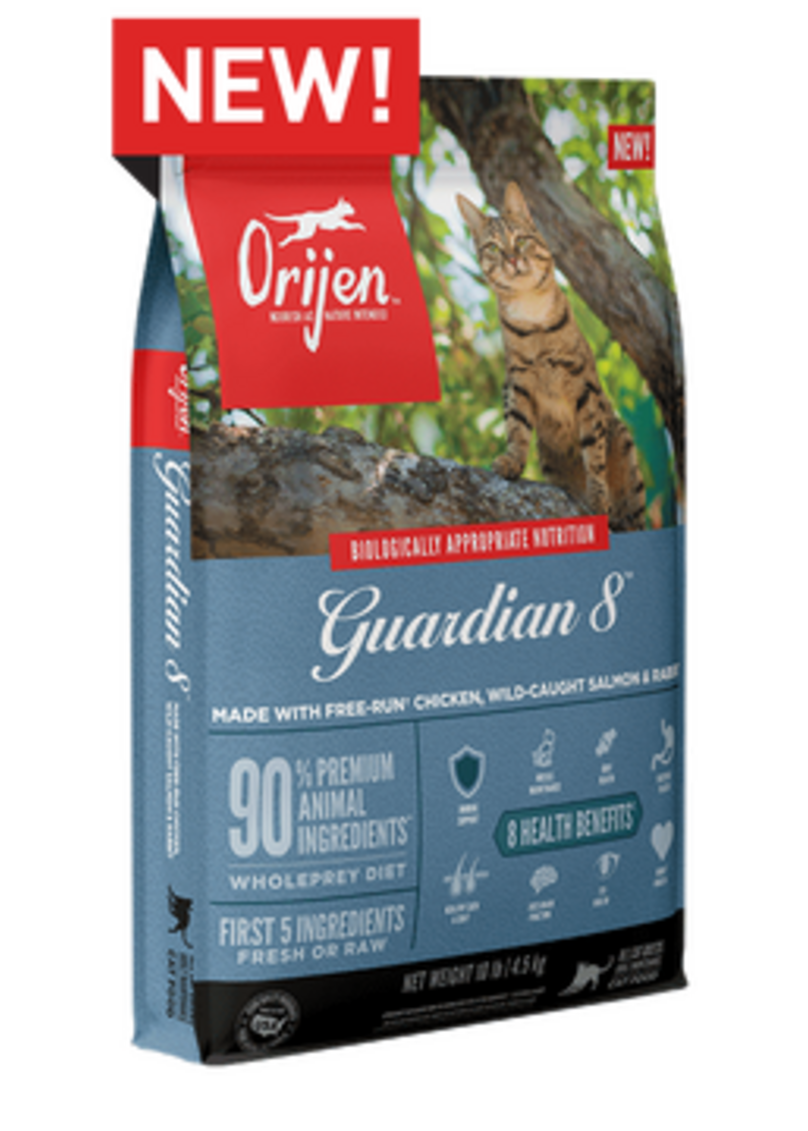 ORIJEN ORIJEN Guardian 8 Dry Cat Food - 4 lb.