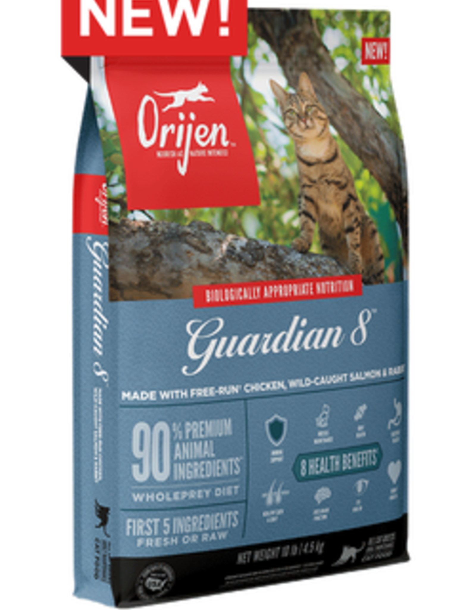 CHAMPION PET FOOD ORIJEN CAT GUARDIAN 8 - 10 LBS