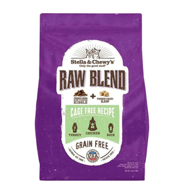 STELLA & CHEWY'S LLC STELLA & CHEWY'S CAT RAW BLEND CAGE FREE POULTRY 5 lbs