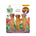 Nylabone Nylabone Healthy Edibles VARIETY ROAST BEEF, CHICKEN & BACON 3 Pack - X-Small