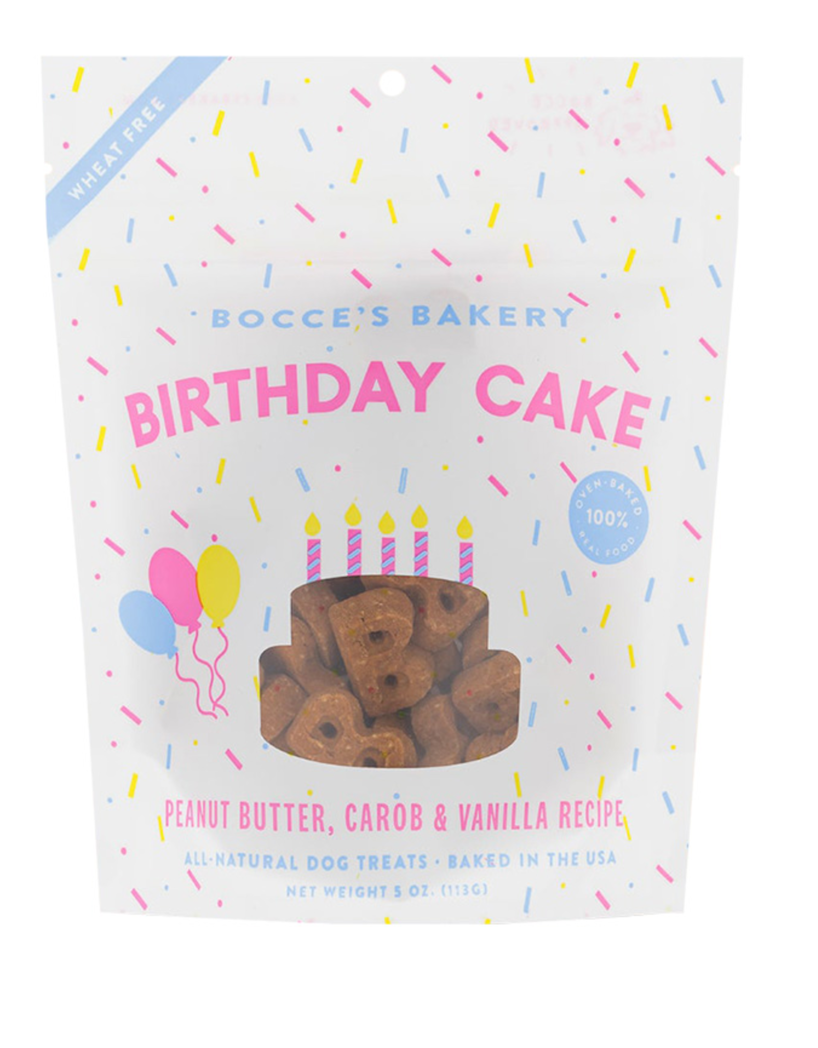 BOCCE'S BAKERY BOCCE'S BAKERY DOG BIRTHDAY CAKE BISCUITS 5OZ