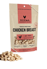 VITAL ESSENTIALS Vital Essentials Freeze Dried Chicken Breast Dog Treats 2.1 oz