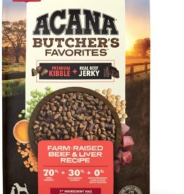 CHAMPION PET FOOD ACANA DOG BUTCHER'S FAVORITE BEEF 17LB