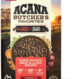 CHAMPION PET FOOD ACANA DOG BUTCHER'S FAVORITE BEEF 4LB