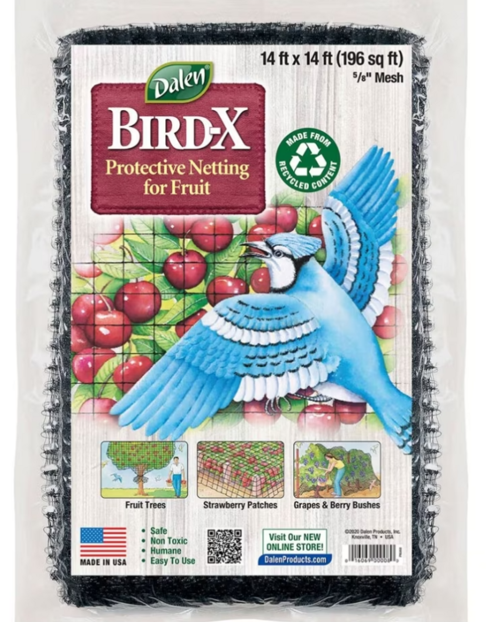 JOBES BIRD-X NETTING 14X14' BIRD GARDEN