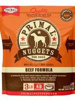Primal PRIMAL DOG FROZEN NUGGETS BEEF 3LB