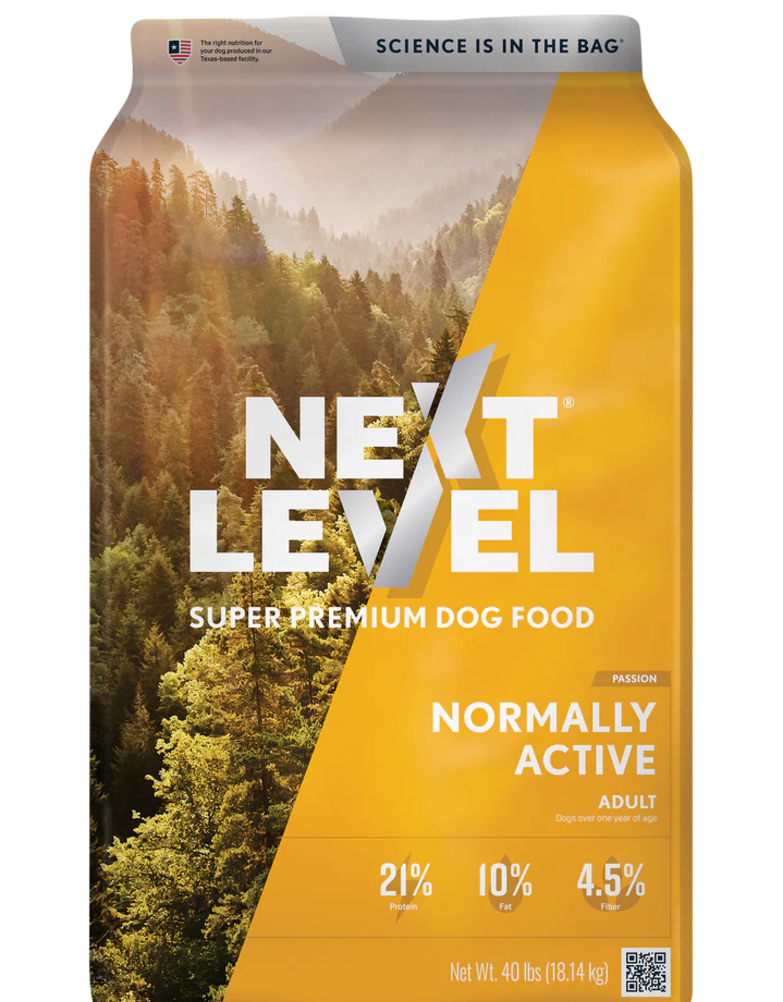 Next Level NEXT LEVEL DOG NORMALLY ACTIVE HEALTHY WEIGHT 40 LB