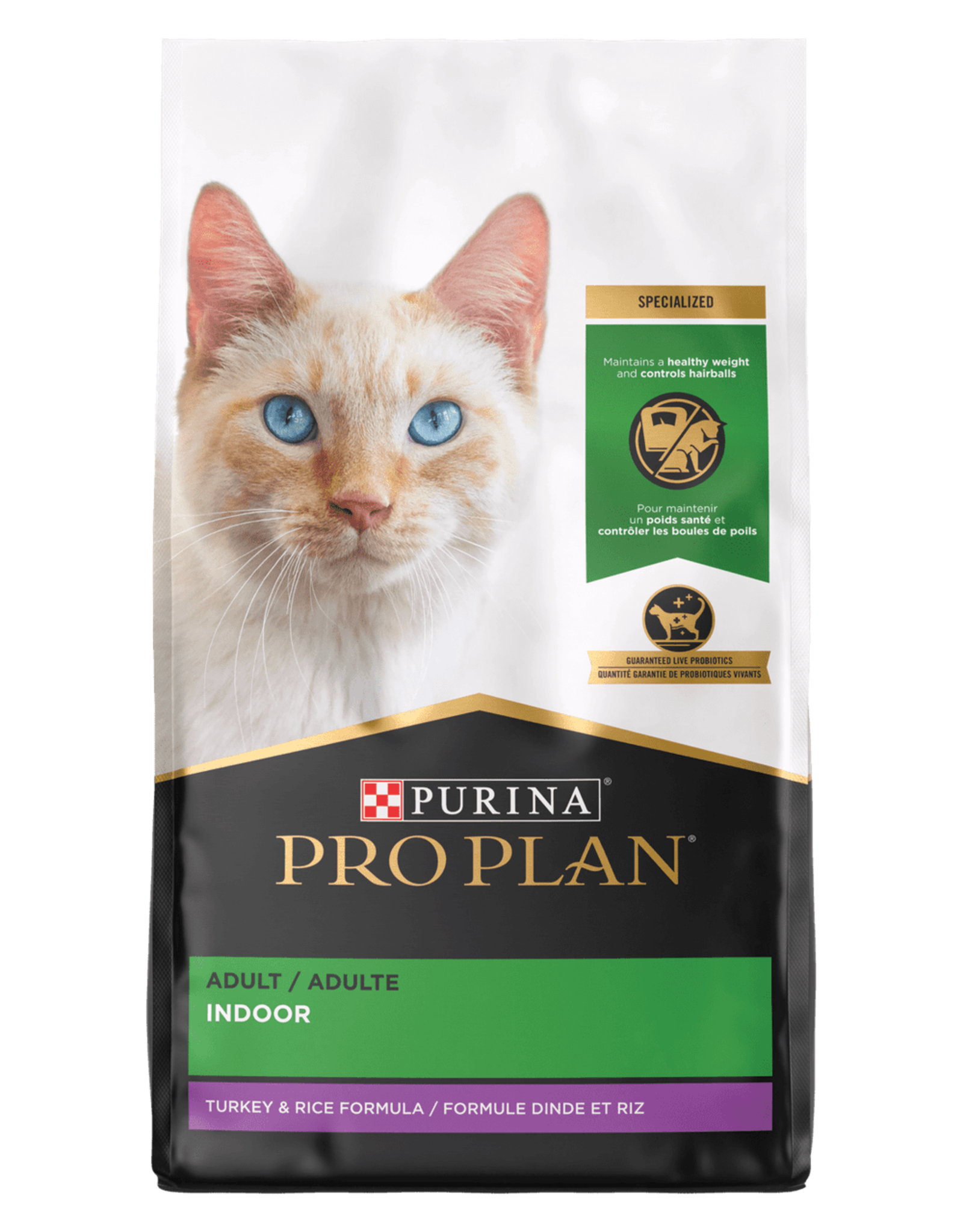 Nestle Purina PRO PLAN CAT INDOOR TURKEY & RICE 3.5LBS