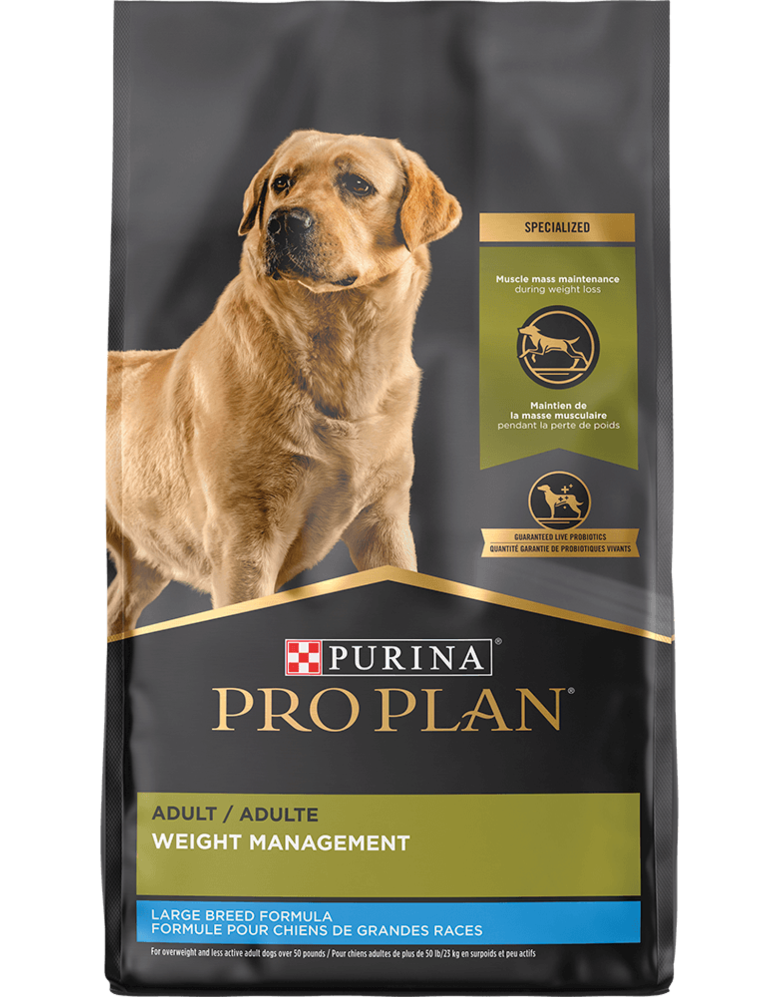 NESTLE PURINA PETCARE PRO PLAN DOG LARGE BREED WEIGHT MANAGEMENT 34LBS
