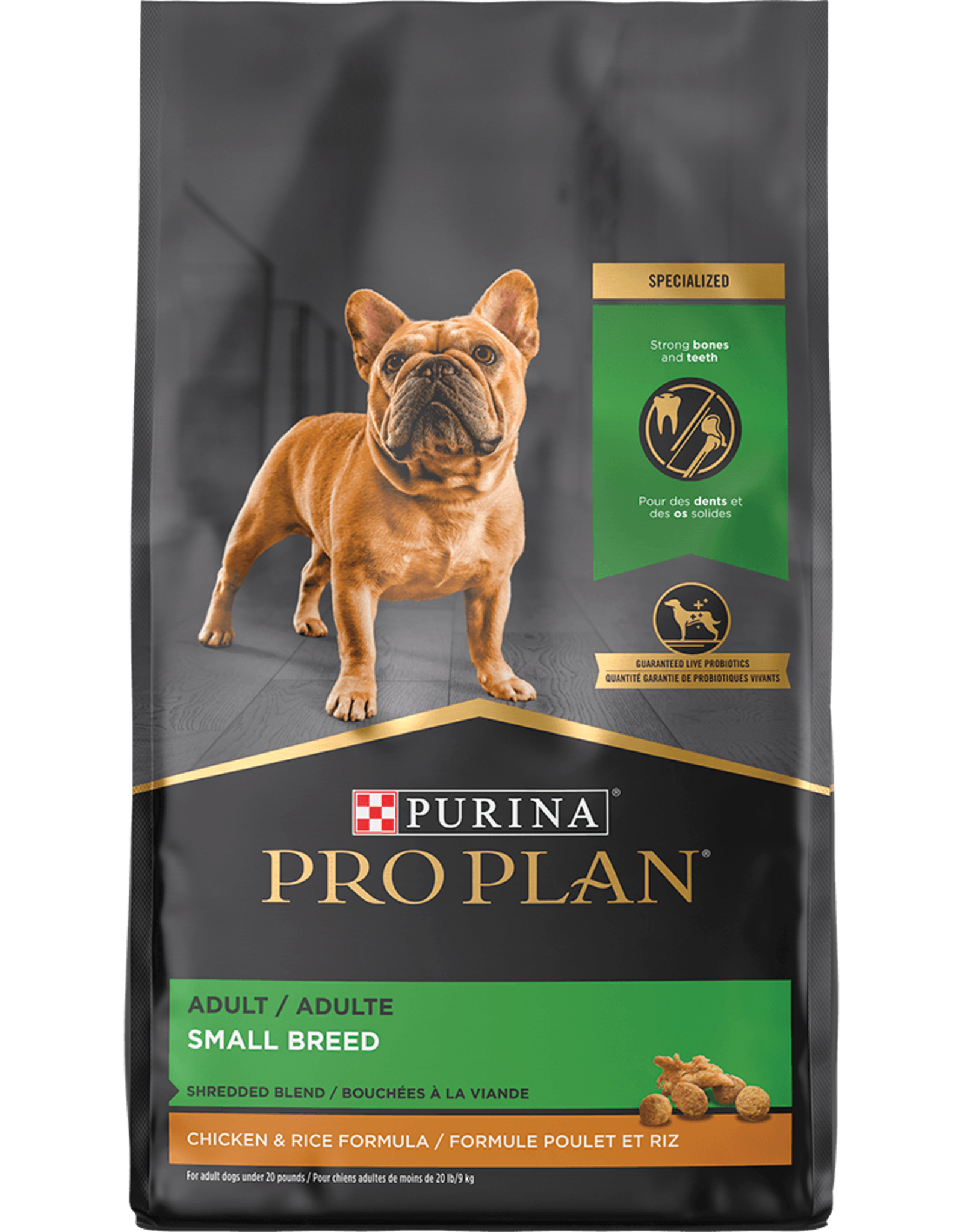 NESTLE PURINA PETCARE PRO PLAN DOG SHREDDED CHICKEN SMALL BREED ADULT 6LBS